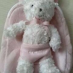 familiaぬいぐるみ付リュック