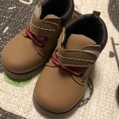 ベビー靴　13.0茶色　未使用の画像