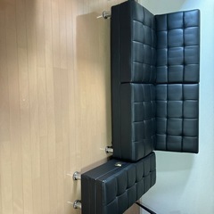 収納付き　2人がけソファベット　の画像