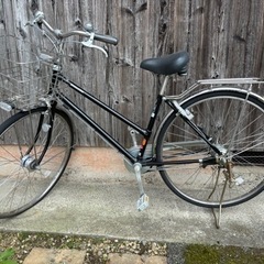 通学用自転車の画像