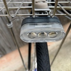 通学用自転車の画像