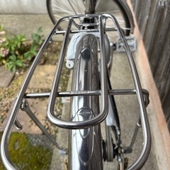 通学用自転車の画像