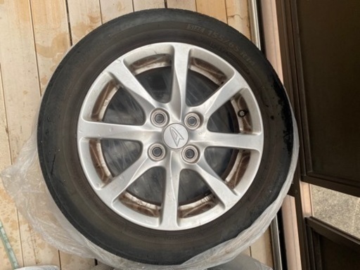 車のパーツ タイヤ、ホイールダイハツ純正ホイール155/65R14