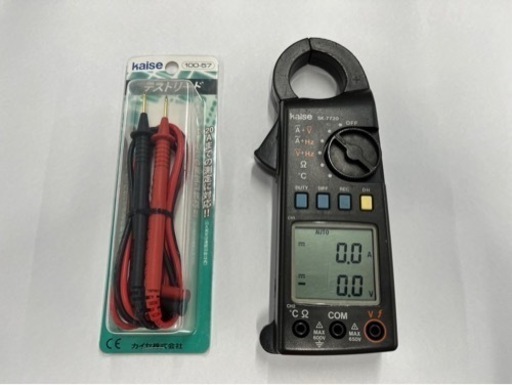 KAISE ( カイセ ) 電流計 クランプメーター SK-7720 高性能