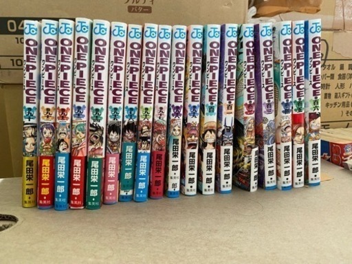 若干値引き。今日中引き取り希望します！ワンピース107巻まで【値下げ】
