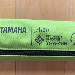 アルト リコーダー YAMAHA製 (樹脂)の画像