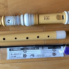 アルト リコーダー YAMAHA製 (樹脂)の画像