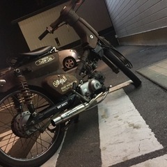 バイク ホンダスーパーカブの画像