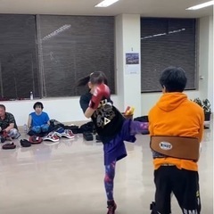 千曲市でキックボクシング教室　会員募集中の画像