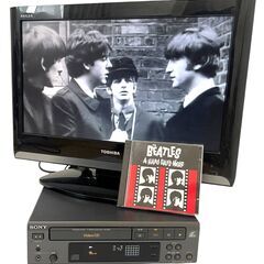 【稀少メディア/動作品】SONY ソニー VCP-S50 Video CD PLAYER VCD BEATLES ビートルズ のおまけ付きの画像