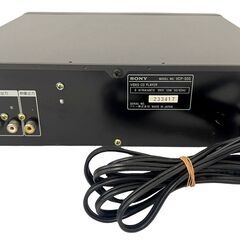 【稀少メディア/動作品】SONY ソニー VCP-S50 Video CD PLAYER VCD BEATLES ビートルズ のおまけ付きの画像