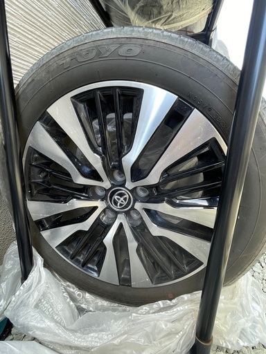 アルファード　夏タイヤ　ホイール付き4本セット