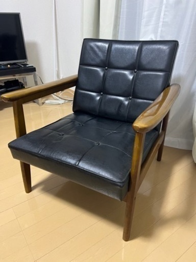 家具 ソファー 1人用ソファー  サイドテーブル