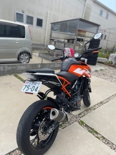 KTMデューク250 Duke250