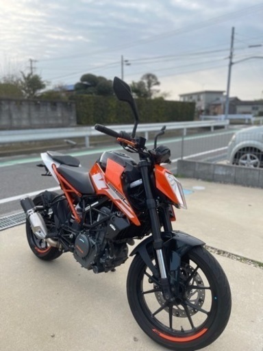 KTMデューク250 Duke250