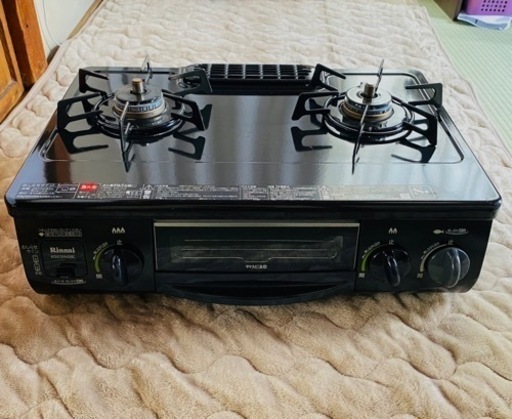 【購入者決定】●●ガスコンロ リンナイ 都市ガス用　2台●●