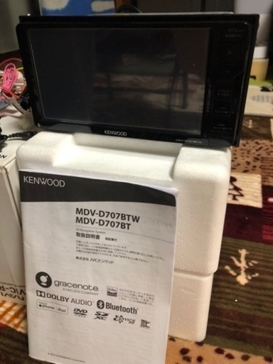 美品⭐️ケンウッド カーナビ☆彩速ナビ MDV-D707BTW  7V型