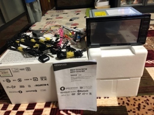 美品⭐️ケンウッド カーナビ☆彩速ナビ MDV-D707BTW  7V型