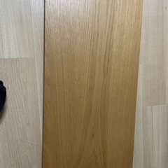 無印良品　ステンレスユニットシェルフ　オーク材　幅84センチBの画像