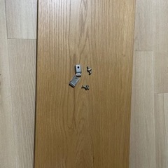 無印良品　ステンレスユニットシェルフ　オーク材　幅84センチBの画像