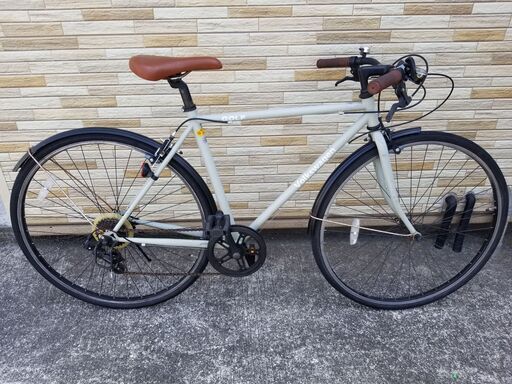 中古自転車 クロスバイク 7速変速 510mm 軽整備済み 防犯登録