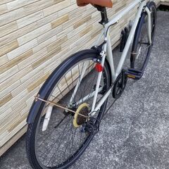 中古自転車 クロスバイク 7速変速 510mm 軽整備済み 防犯登録