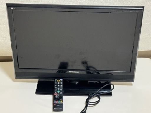【値下げ】MITSUBISHI　REAL　液晶テレビ