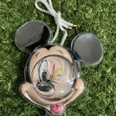 ミッキーマウスかけ時計の画像