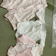 60前後ロンパース　肌着　ベビー　