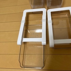 キッチン用品　ニトリ　冷蔵庫引き出し　カインズ　密閉保存容器の画像
