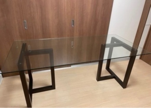 ガラステーブル 家具 ダイニングセット