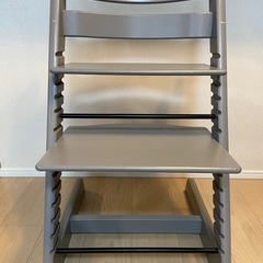 【グレー】ストッケ トリップトラップ ハイチェア