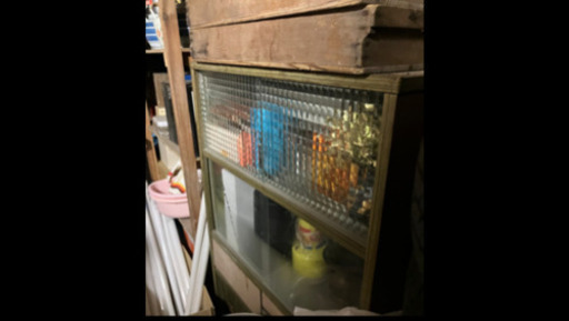 売切処分！　昭和レトロ　水屋　食器棚