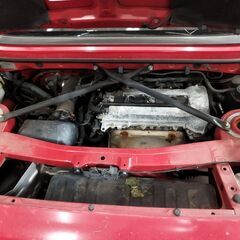 トヨタ　MR-S　5MT　走行会仕様車　赤　宮城県　ハードトップ付き　Eg載替済の画像