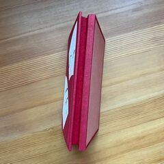 昭和レトロ★未使用★鳩居堂★卓上メモ（さくら）★扇面貼の画像