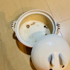 土鍋　うさぎの画像