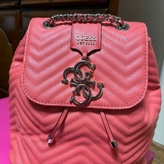 (決まりました)guess リュック　コーラル