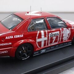 中古品 HPI モデルカーAlfaRomeo155V6TI(#7) 1993DTM　No.8099の画像