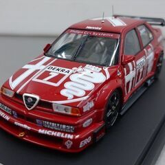 中古品 HPI モデルカーAlfaRomeo155V6TI(#7) 1993DTM　No.8099の画像