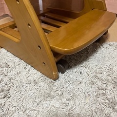 オクモト　木製　学習椅子の画像