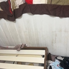 家具 ベッド シングルベッドとマットレスの画像