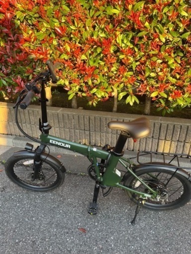 電動アシスト自転車 折りたたみ式【美品】