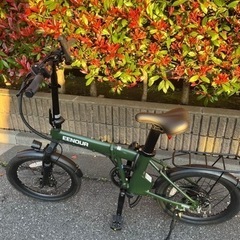 電動アシスト自転車 折りたたみ式【美品】