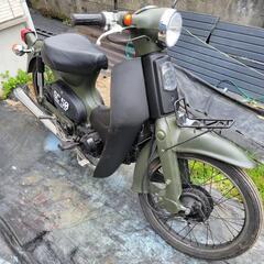 売却済み スーパーカブ オリジナルカラー マットオリーブグリーン...