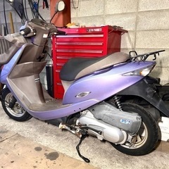 ☆動画付き！☆ホンダ ディオチェスタ  Fi AF68☆低走行で比較的綺麗な個体！前後タイヤもバリ山です！の画像