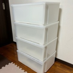 【4個セット】収納ケースの画像