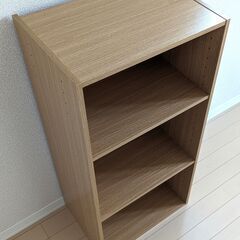 【4/26（金）お渡しできる方】2023年新品購入品　カラーボックス　3段　ニトリ の画像