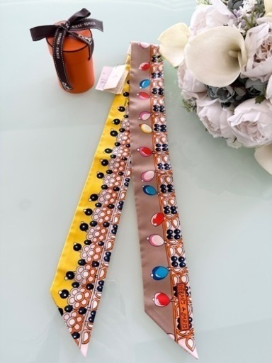 ◆新品未使用タグ付き◆エルメス　ツイリー　マハラジャの装身具