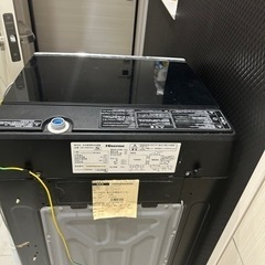 洗濯機！Hisense  HW-G55E5KKの画像