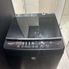 洗濯機！Hisense  HW-G55E5KK